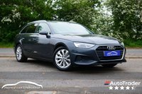 USED 2020 69 AUDI A4 AVANT 2.0 TDI 35 Technik Estate 5dr Diesel S Tronic Euro 6 (s/s) (163 ps) MANHATTAN GREY METALLIC PAINTWORK + REAR CAMERA + VIRTUAL DASH + APPLE CARPLAY
