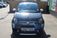 USED 2017 67 ABARTH 595 1.4 T-Jet Hatchback 3dr Petrol Manual Euro 6 (145 ps) CIRCUIT GREY/WHITE MIRRORS AND SIDE STRIPES