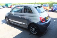 USED 2017 67 ABARTH 595 1.4 T-Jet Hatchback 3dr Petrol Manual Euro 6 (145 ps) CIRCUIT GREY/WHITE MIRRORS AND SIDE STRIPES