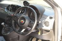 USED 2017 67 ABARTH 595 1.4 T-Jet Hatchback 3dr Petrol Manual Euro 6 (145 ps) CIRCUIT GREY/WHITE MIRRORS AND SIDE STRIPES