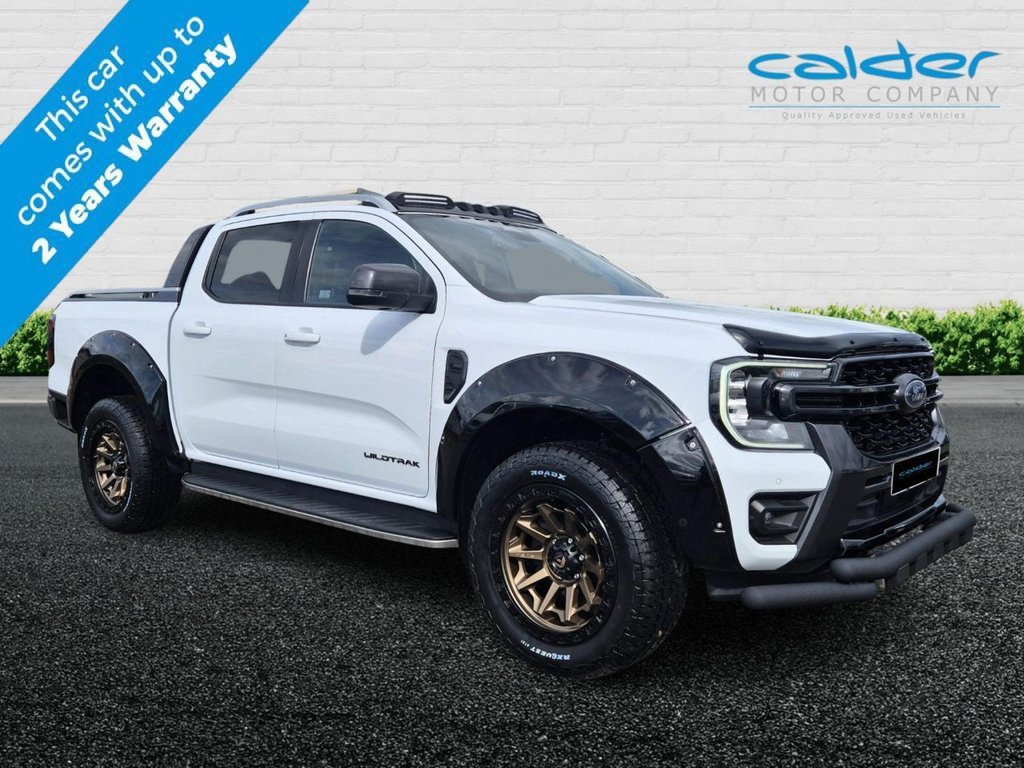 USED 2023 73 FORD RANGER 2.0 TD EcoBlue Wildtrak Pickup Double Cab 4dr Diesel Auto 4WD Euro 6 (s/s) (205 ps) NO VAT+RAPTOR STYLE KIT+20"ALLOYS