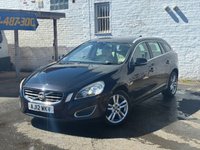 USED 2012 12 VOLVO V60 2.4 D5 SE Lux Nav Estate 5dr Diesel Geartronic Euro 5 (215 ps) THIS AUTOMATIC ESTATE VOLVO V60 COMES WITH COMPREHENSIVE VOLVO SPECIALIST SERVICE HISTORY, AN MOT UNTIL MAY 2027, FULL LEATHER INTERIOR, SAT NAV, DAB RADIO AND MUCH MORE