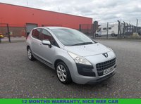 USED 2011 PEUGEOT 3008 1.6 HDi Active SUV 5dr Diesel Manual Euro 5 (112 ps) 12 MONTH' S WARRANTY,
