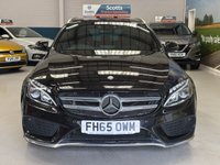 USED 2016 65 MERCEDES-BENZ C-CLASS 2.1 C220d AMG Line Estate 5dr Diesel 7G-Tronic+ Euro 6 (s/s) (170 ps) BLUETOOTH+HEATED LEATHER SEATS