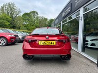 USED 2017 17 ALFA ROMEO GIULIA 2.9 V6 Bi-Turbo Quadrifoglio Saloon 4dr Petrol Auto Euro 6 (s/s) (510 ps) Saloon
