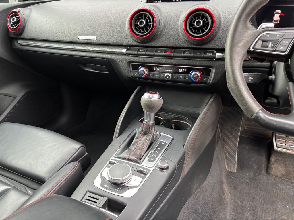 USED 2019 19 AUDI RS3 2.5 TFSI GPF Sportback 5dr Petrol S Tronic quattro Euro 6 (s/s) (400 ps) 
