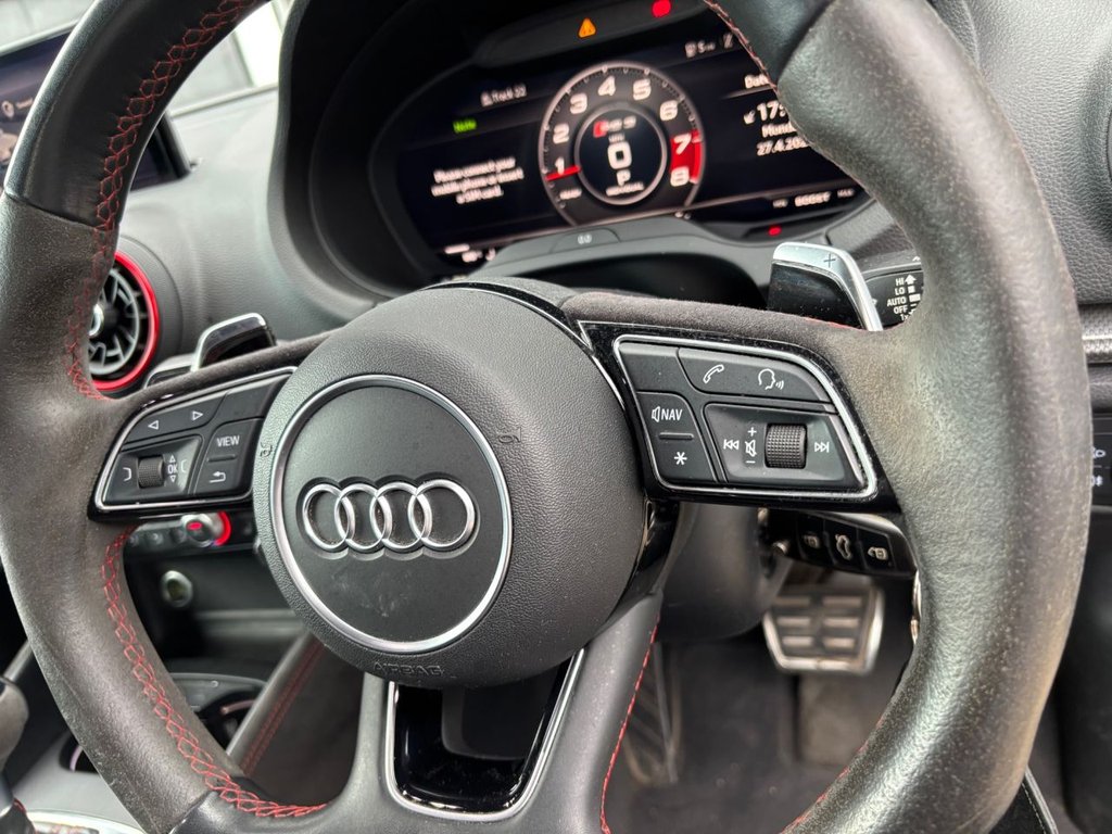 USED 2019 19 AUDI RS3 2.5 TFSI GPF Sportback 5dr Petrol S Tronic quattro Euro 6 (s/s) (400 ps) 