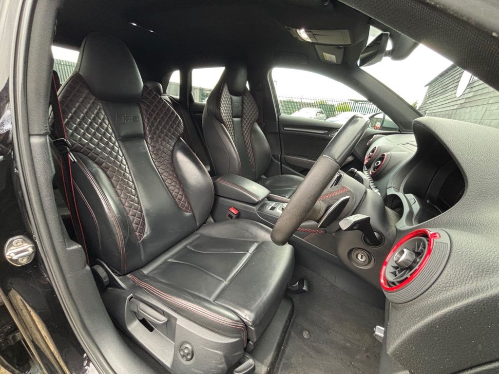 USED 2019 19 AUDI RS3 2.5 TFSI GPF Sportback 5dr Petrol S Tronic quattro Euro 6 (s/s) (400 ps) 