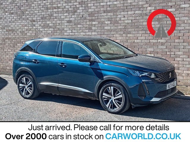 2021 3008 1.6 13.2KWH ALLURE SUV 5DR PETROL PLUG IN HYBRID E EAT EURO... photo