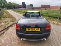 USED 2009 09 AUDI A4 CABRIOLET 2.0 TDI S line Convertible 2dr Diesel Manual (172 g/km, 138 bhp) 