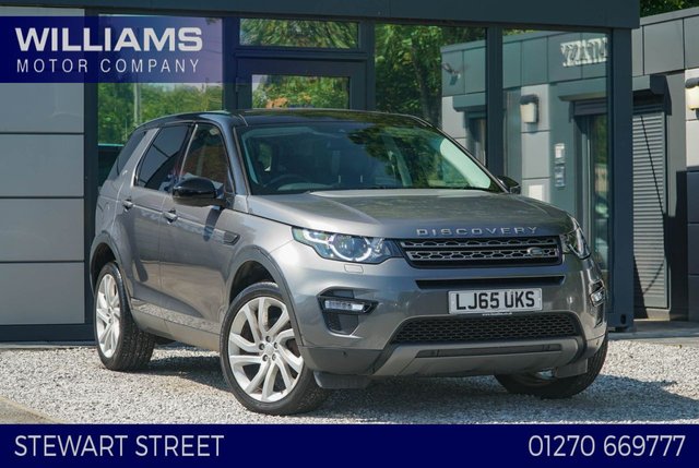 View our LAND ROVER DISCOVERY SPORT