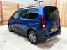 USED 2023 23 PEUGEOT RIFTER 4 Seat Auto Wheelchair Accessible Disabled Access Vehicle WAV 