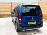 USED 2023 23 PEUGEOT RIFTER 4 Seat Auto Wheelchair Accessible Disabled Access Vehicle WAV 