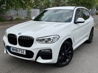 USED 2018 18 BMW X3 2.0 20d M Sport SUV 5dr Diesel Auto xDrive Euro 6 (s/s) (190 ps) 