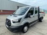 USED 2022 72 FORD TRANSIT 2.0 350 EcoBlue Leader  Double Cab 4dr Diesel Manual RWD L3 Euro 6 (s/s) (130 ps) TIPPER LWB 1 OWNER , PRICE IS &pound;18989+VAT , FULL SERVICE HISTORY