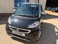 USED 2014 14 SMART FORTWO 1.0 MHD Passion Cabriolet 2dr Petrol SoftTouch Euro 5 (s/s) (71 bhp) 