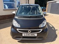 USED 2014 14 SMART FORTWO 1.0 MHD Passion Cabriolet 2dr Petrol SoftTouch Euro 5 (s/s) (71 bhp) 