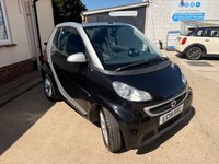 USED 2014 14 SMART FORTWO 1.0 MHD Passion Cabriolet 2dr Petrol SoftTouch Euro 5 (s/s) (71 bhp) 