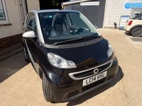 USED 2014 14 SMART FORTWO 1.0 MHD Passion Cabriolet 2dr Petrol SoftTouch Euro 5 (s/s) (71 bhp) 