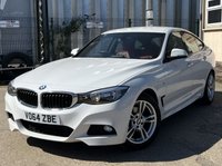 USED 2014 64 BMW 3 SERIES GRAN TURISMO 2.0 320d M Sport GT 5dr Diesel Auto Euro 6 (s/s) (184 ps) - SAT NAV - HEATED LEATHER - P/SENSORS - BLUETOOTH - CRUISE - DAB RADIO