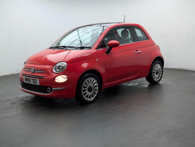 USED 2018 18 FIAT 500 1.2 500 Lounge 3dr CLICK+COLLECT / HOME DELIVERY