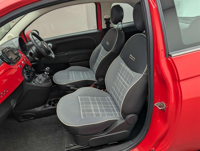 USED 2018 18 FIAT 500 1.2 500 Lounge 3dr CLICK+COLLECT / HOME DELIVERY