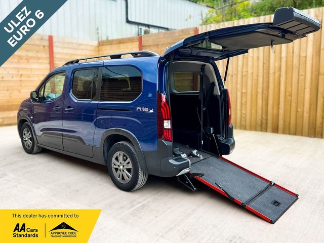View our Peugeot Rifter L2 LWB 4 Seat Auto Wheelchair Accessible Disabled Access Vehicle WAV
