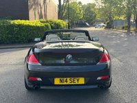 USED 2007 N BMW 6 SERIES 3.0 630i Sport Convertible 2dr Petrol Auto Euro 4 (258 ps) STUNNING+ULEZ+LTHR+SH+P SENSOR+NAV