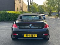 USED 2007 N BMW 6 SERIES 3.0 630i Sport Convertible 2dr Petrol Auto Euro 4 (258 ps) STUNNING+ULEZ+LTHR+SH+P SENSOR+NAV