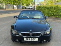 USED 2007 N BMW 6 SERIES 3.0 630i Sport Convertible 2dr Petrol Auto Euro 4 (258 ps) STUNNING+ULEZ+LTHR+SH+P SENSOR+NAV