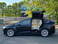 USED 2017 17 TESLA MODEL X 90D (Dual Motor) SUV 5dr Electric Auto 4WDE (417 bhp) 
