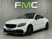 USED 2018 18 MERCEDES-BENZ C-CLASS 4.0 C63 V8 BiTurbo AMG (Premium) Coupe 2dr Petrol SpdS MCT Euro 6 (s/s) (476 ps) **Carbon Bodykit - Stage 1** 