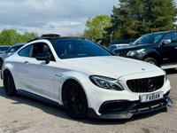 USED 2018 18 MERCEDES-BENZ C-CLASS 4.0 C63 V8 BiTurbo AMG (Premium) Coupe 2dr Petrol SpdS MCT Euro 6 (s/s) (476 ps) **Carbon Bodykit - Stage 1** 