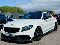 USED 2018 18 MERCEDES-BENZ C-CLASS 4.0 C63 V8 BiTurbo AMG (Premium) Coupe 2dr Petrol SpdS MCT Euro 6 (s/s) (476 ps) **Carbon Bodykit - Stage 1** 