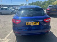 USED 2017 66 MASERATI LEVANTE Blue 3.0D V6 SUV, 68,250 miles, Euro 6, Automatic 4WD, Panoramic sunroof, 360 camera, Sat nav, Leather, touchscreen and a full service history... Boasting an impressive provenance, this 2017 Maserati Levante D V6 presents with only 68,000 miles and a full dealership service history at 13k, 28k, 34k, 40k, 45k, 51k, 55k, 61k, indicating exceptional care. This stylish SUV is powered by a robust 3.0L Diesel engine, delivering a dynamic driving experience with its Four Wheel Drive system and meeting Euro 6 emissions standards. Inside, you'll find a wealth of technology and comfort, including a panoramic sunroof, active cruise control for effor
