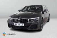 USED 2021 71 BMW 5 SERIES 2.0 520d MHT M Sport Steptronic Euro 6 (s/s) 4dr Reverse Camera, Heated Seats,
