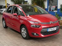 USED 2015 CITROEN C4 PICASSO 1.6 HDi VTR+ MPV 5dr Diesel Manual Euro 5 (90 ps) &pound;20 ROAD TAX BLUETOOTH DAB RADIO CRUSE CONTROL PARKING SENSOR 3 OWNERS 11 SERVICES TO 95K MILES SEPT 2025