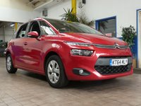 USED 2015 CITROEN C4 PICASSO 1.6 HDi VTR+ MPV 5dr Diesel Manual Euro 5 (90 ps) &pound;20 ROAD TAX BLUETOOTH DAB RADIO CRUSE CONTROL PARKING SENSOR 3 OWNERS 11 SERVICES TO 95K MILES SEPT 2025