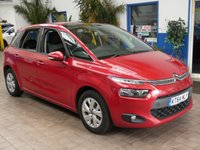 USED 2015 CITROEN C4 PICASSO 1.6 HDi VTR+ MPV 5dr Diesel Manual Euro 5 (90 ps) &pound;20 ROAD TAX BLUETOOTH DAB RADIO CRUSE CONTROL PARKING SENSOR 3 OWNERS 11 SERVICES TO 95K MILES SEPT 2025