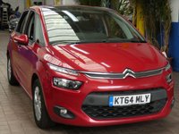 USED 2015 CITROEN C4 PICASSO 1.6 HDi VTR+ MPV 5dr Diesel Manual Euro 5 (90 ps) &pound;20 ROAD TAX BLUETOOTH DAB RADIO CRUSE CONTROL PARKING SENSOR 3 OWNERS 11 SERVICES TO 95K MILES SEPT 2025