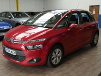 USED 2015 CITROEN C4 PICASSO 1.6 HDi VTR+ MPV 5dr Diesel Manual Euro 5 (90 ps) &pound;20 ROAD TAX BLUETOOTH DAB RADIO CRUSE CONTROL PARKING SENSOR 3 OWNERS 11 SERVICES TO 95K MILES SEPT 2025