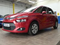 USED 2015 CITROEN C4 PICASSO 1.6 HDi VTR+ MPV 5dr Diesel Manual Euro 5 (90 ps) &pound;20 ROAD TAX BLUETOOTH DAB RADIO CRUSE CONTROL PARKING SENSOR 3 OWNERS 11 SERVICES TO 95K MILES SEPT 2025