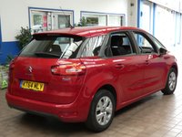 USED 2015 CITROEN C4 PICASSO 1.6 HDi VTR+ MPV 5dr Diesel Manual Euro 5 (90 ps) &pound;20 ROAD TAX BLUETOOTH DAB RADIO CRUSE CONTROL PARKING SENSOR 3 OWNERS 11 SERVICES TO 95K MILES SEPT 2025
