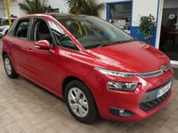 USED 2015 CITROEN C4 PICASSO 1.6 HDi VTR+ MPV 5dr Diesel Manual Euro 5 (90 ps) &pound;20 ROAD TAX BLUETOOTH DAB RADIO CRUSE CONTROL PARKING SENSOR 3 OWNERS 11 SERVICES TO 95K MILES SEPT 2025