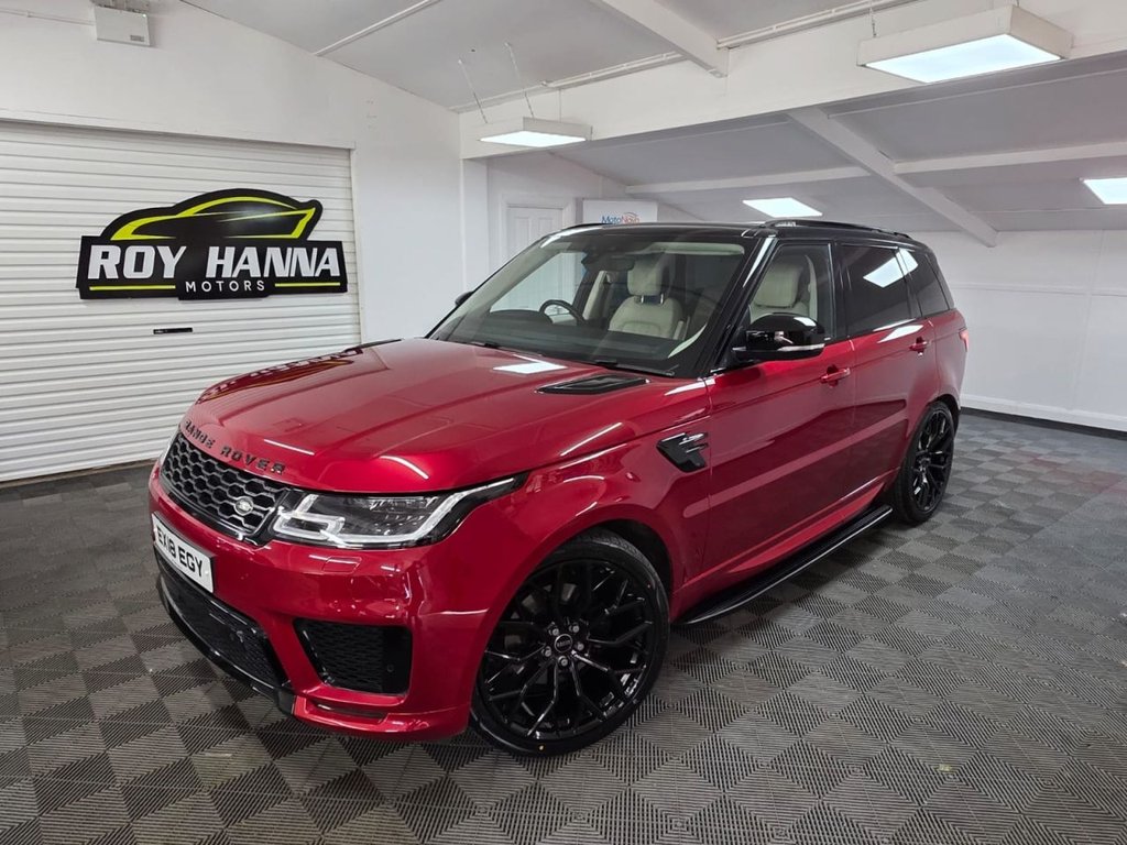USED 2018 18 LAND ROVER RANGE ROVER SPORT 3.0 SD V6 HSE SUV 5dr Diesel Auto 4WD Euro 6 (s/s) (306 ps) Bluetooth - SatNav - Sensors!