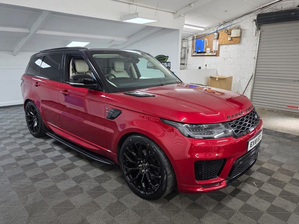 USED 2018 18 LAND ROVER RANGE ROVER SPORT 3.0 SD V6 HSE SUV 5dr Diesel Auto 4WD Euro 6 (s/s) (306 ps) Bluetooth - SatNav - Sensors!