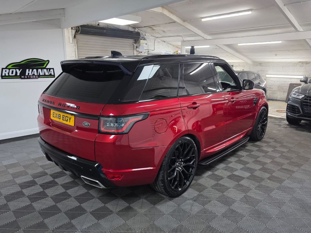 USED 2018 18 LAND ROVER RANGE ROVER SPORT 3.0 SD V6 HSE SUV 5dr Diesel Auto 4WD Euro 6 (s/s) (306 ps) Bluetooth - SatNav - Sensors!