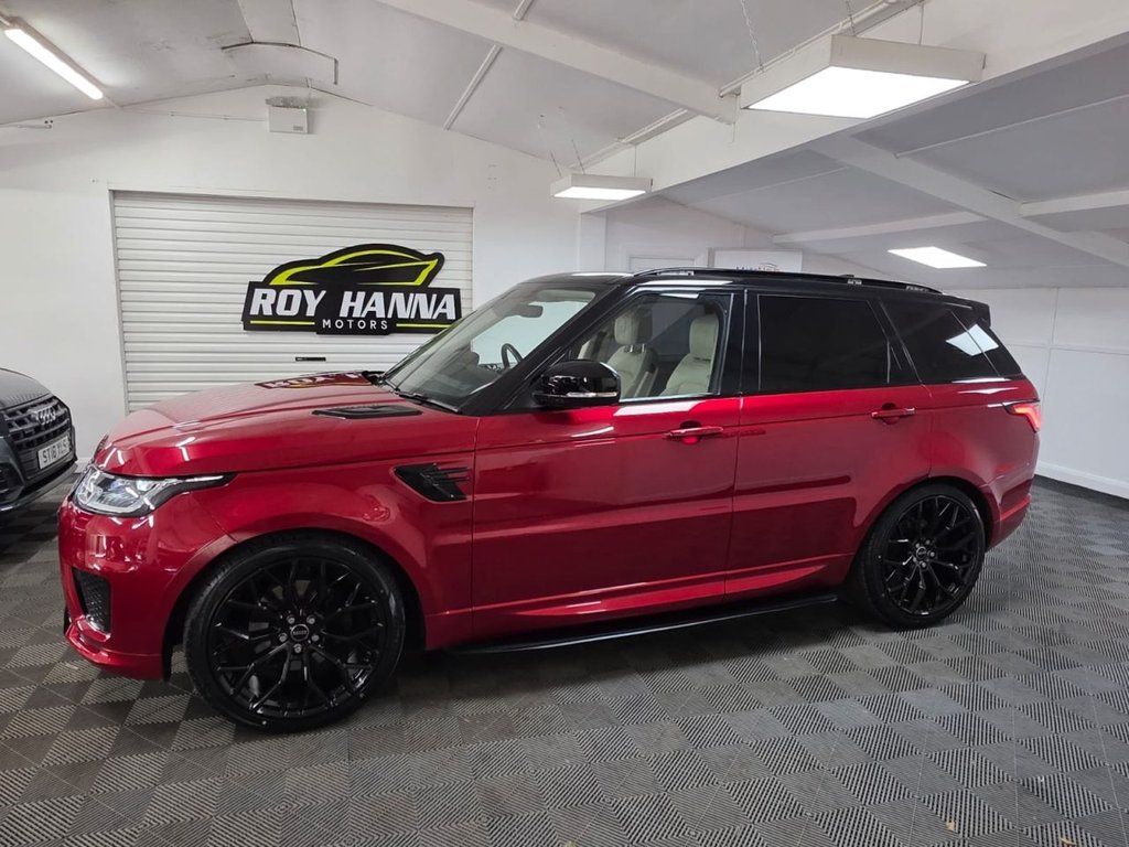 USED 2018 18 LAND ROVER RANGE ROVER SPORT 3.0 SD V6 HSE SUV 5dr Diesel Auto 4WD Euro 6 (s/s) (306 ps) Bluetooth - SatNav - Sensors!