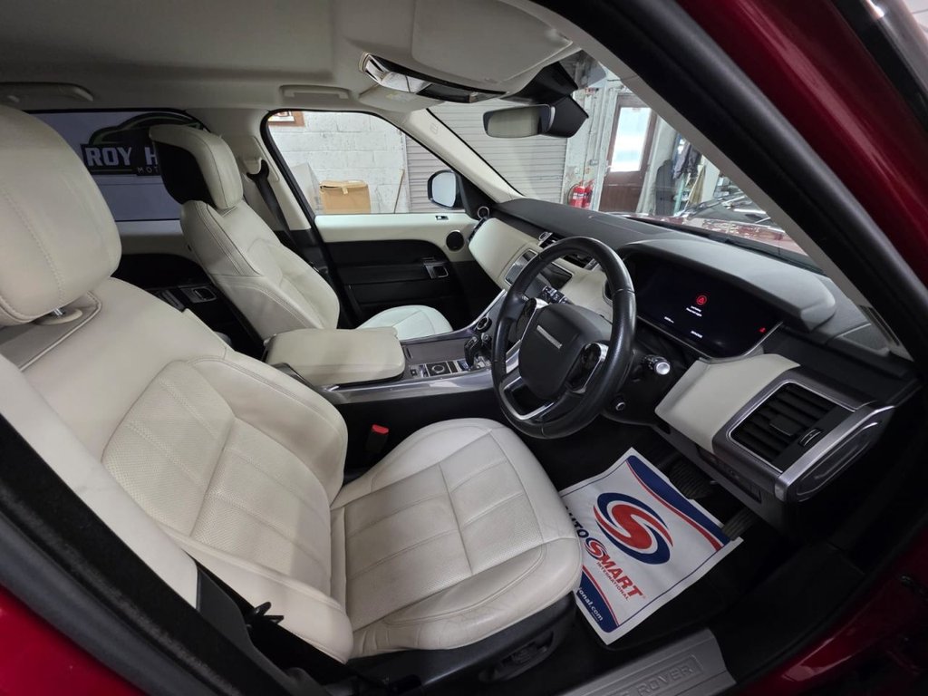 USED 2018 18 LAND ROVER RANGE ROVER SPORT 3.0 SD V6 HSE SUV 5dr Diesel Auto 4WD Euro 6 (s/s) (306 ps) Bluetooth - SatNav - Sensors!