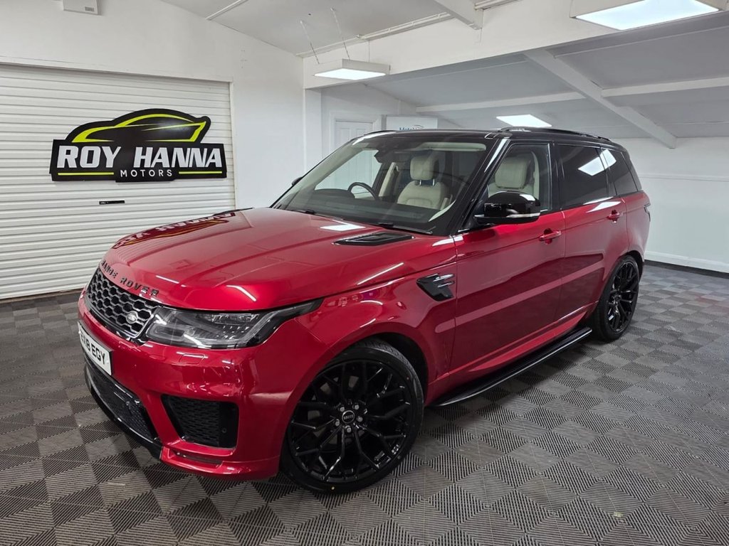 USED 2018 18 LAND ROVER RANGE ROVER SPORT 3.0 SD V6 HSE SUV 5dr Diesel Auto 4WD Euro 6 (s/s) (306 ps) Bluetooth - SatNav - Sensors!